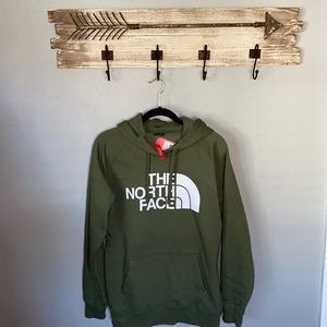 Green Women’s The North face Sweatshirt NWT Size L